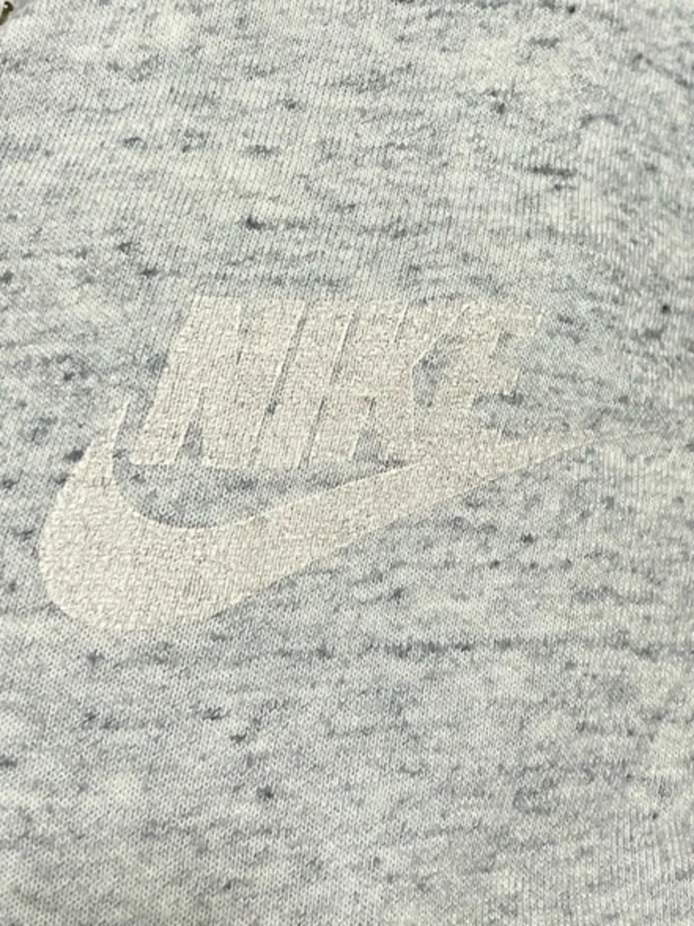 Nike Light Gray Full-Zip Hoodie